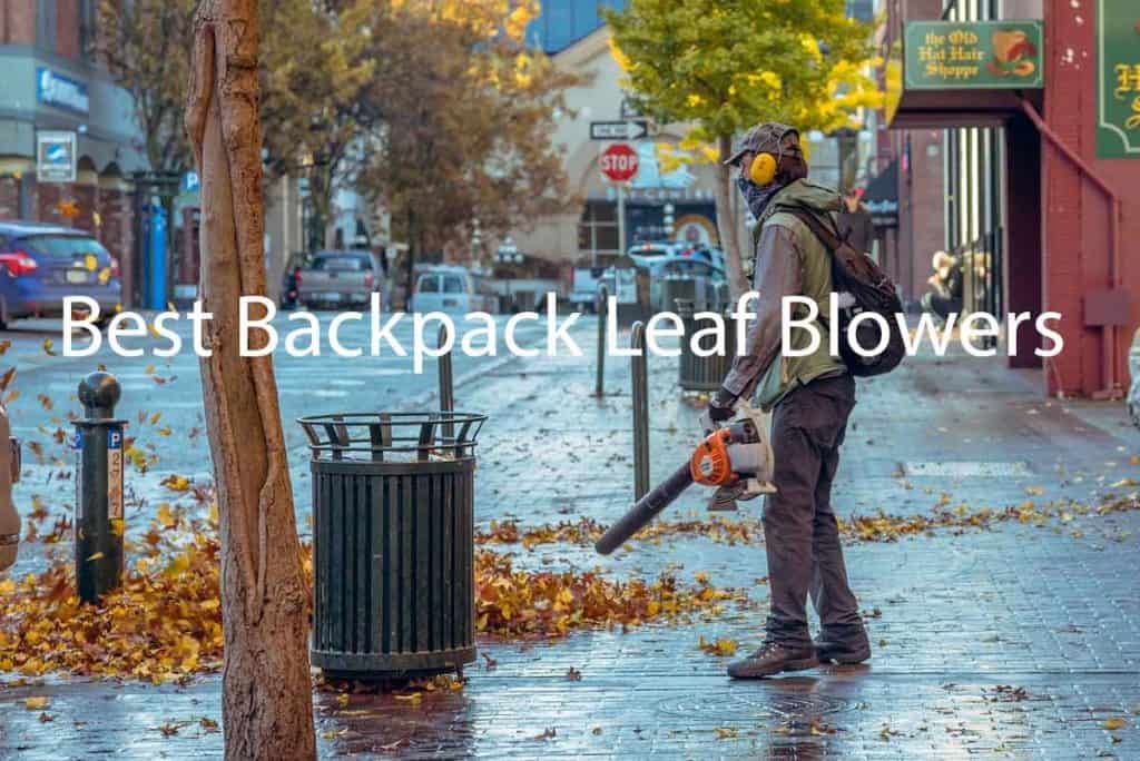 Backpack leaf blowers